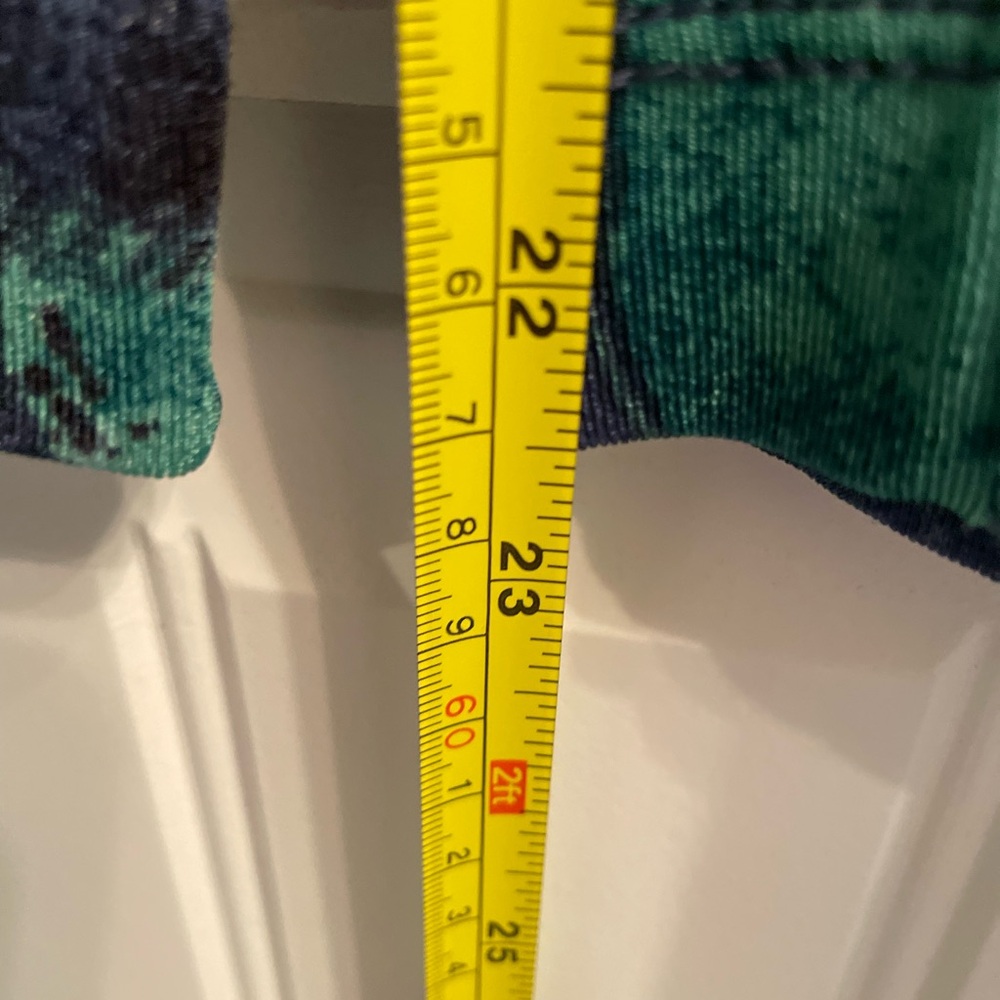 Chico’s Green and Blue Artsy Women’s Pants - Picture 9 of 9